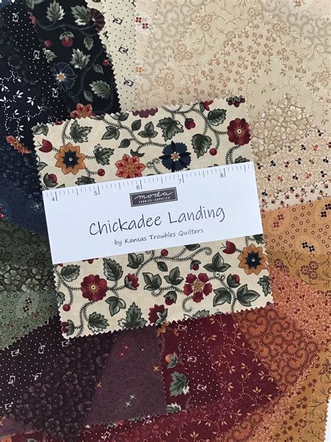 Chickadee Landing Charm Pack By Kansas Troubles Quilters For Moda