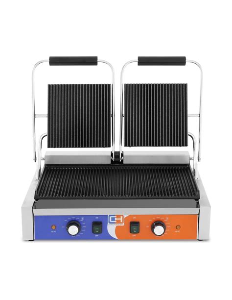 Grill El Ctrico Doble De X X H Mm Pekin Pg