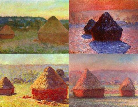 Haystacks Series Artist Claude Monet Did Canvases Of This