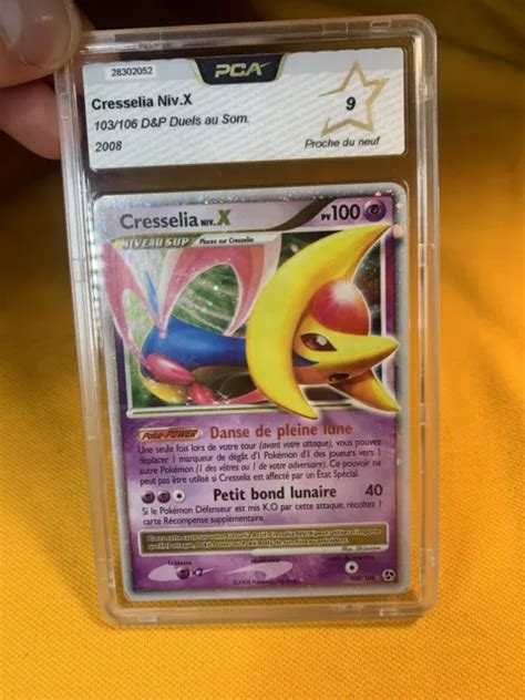 Carte Pokemon Cresselia Niv X Dp Duels Au Sommet Pca Proche Du