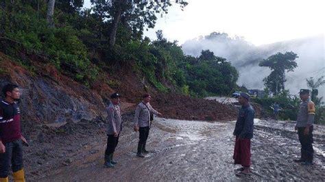 Breaking News Lagi Longsor Di Gayo Lues Arus Transportasi