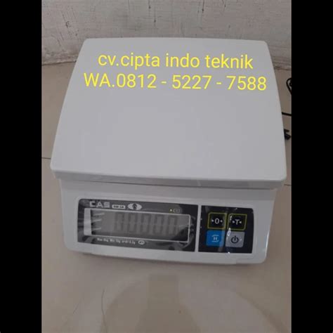 Jual Timbangan Meja CAS SW 1 A Kapasitas 30 Kg X 1 Gram Surabaya