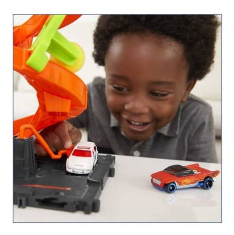 Pista Hot Wheels City Playset Lava R Pido Mega Torre Mattel Frete Gr Tis