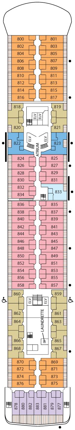 Seven Seas Voyager Deck Plans - Cruiseline.com