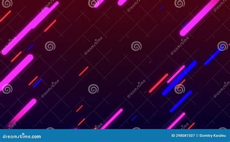 Neon Lines Loop Background Animation Video Stock Video Video Of