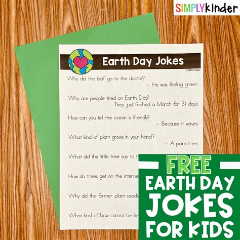 Earth Jokes for Kids - Simply Kinder