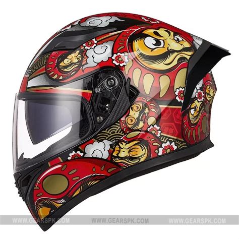 JIEKAI JK-316 DARUMA HELMET FULL FACE DOT |Gearspk