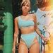 Pattern Bundle Blue Sky Bikini Set Magenta High Hip And Basic Top Set Etsy