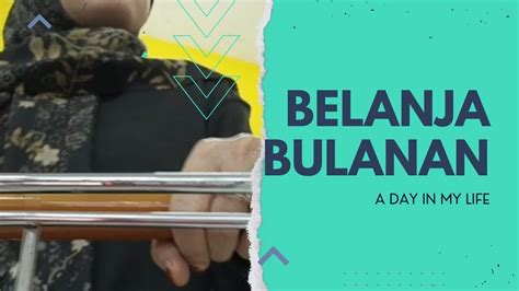 Daily Vlog Edisi Belanja Bulanan YouTube