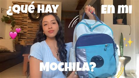 Qu Hay En Mi Mochila Whats Is In My Backpack Ximena Izquierdo