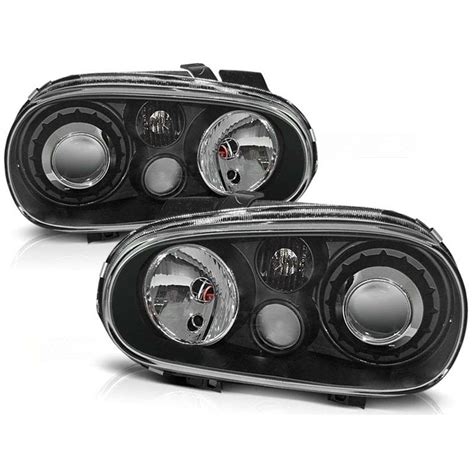 Vw Golf Mk4 Front Headlights Black Xenon Ready A Unique Shop For Your Car