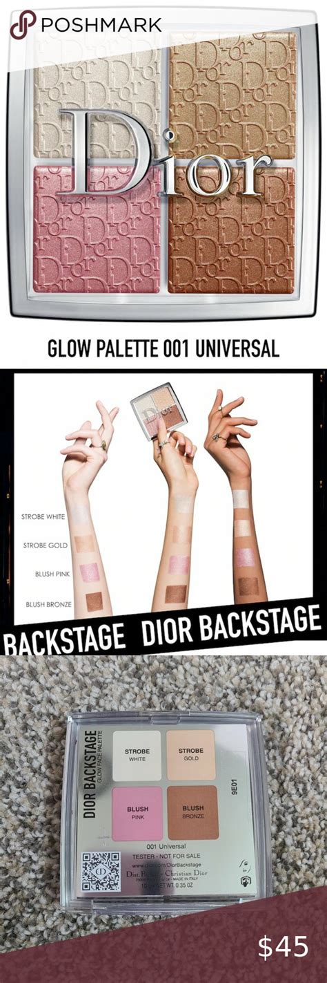 Dior: Backstage: Glow Face Palette: 001 Universal | Glow palette, Dior ...