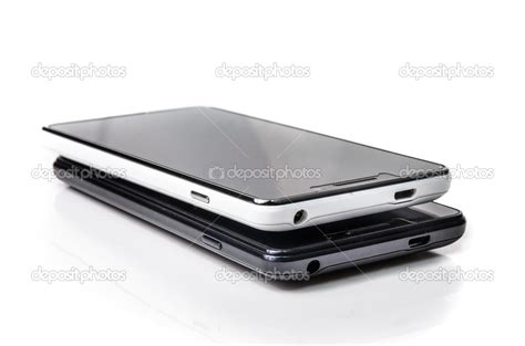 Mobile phone with touch screen — Stock Photo © borissos #36442039