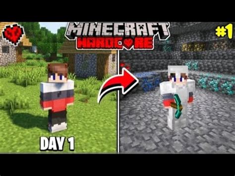 The Beginning Of Minecraft Hardcore Survival Series 1 Hindi