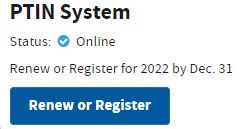 Season Renew Your Ptin Now Rightway Tax Solutions