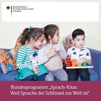 Brosch Re Sprach Kitas Weil Sprache Der Schl Ssel Zur Welt Ist