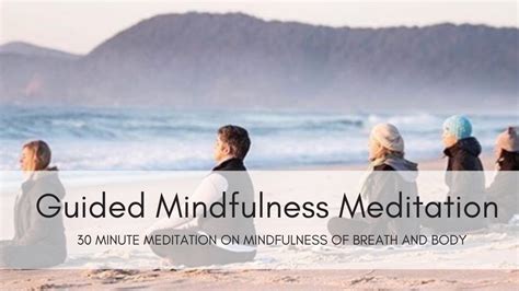 Guided Mindfulness Meditation Youtube