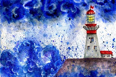 Lighthouse in the Storm