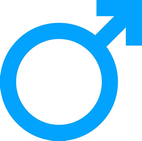 Gender Icon Symbols Male Sex Signs Illustration 17415378 Png