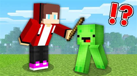 How JJ Pranked The Funny Mikey In Minecraft Maizen YouTube