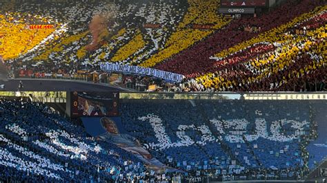 Roma Lazio Le Coreografie Del Derby