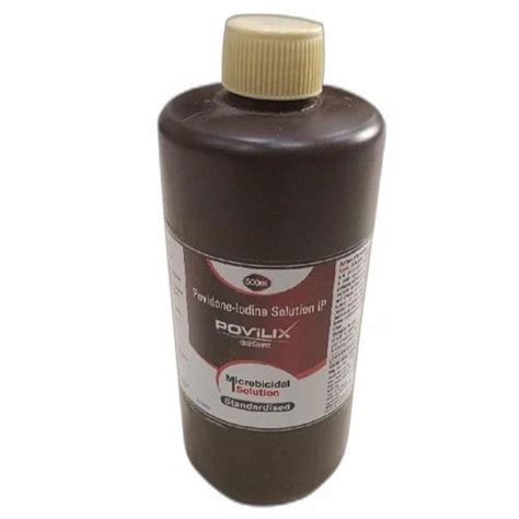 Ml Povidone Solution Ip At Rs Bottle Povidone Iodine Solution