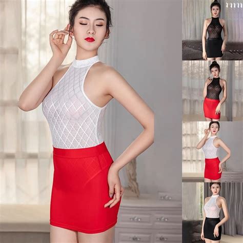 LOT DE Pi Ces Combinaison Lingerie Sexy Femme Jupe Tenue Pyjama V Tements De EUR