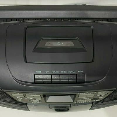 Panasonic Rx Ds Portable Cd Cassette Radio Boombox With Reverb