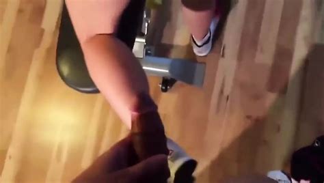 Fit Chick Fucked On Weight Bench Blowjob Porn XHamster