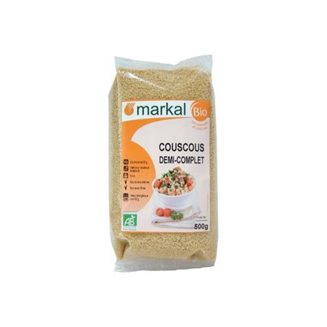 COUSCOUS 1 2 COMPLET 500G BIO EntreAmis Bio