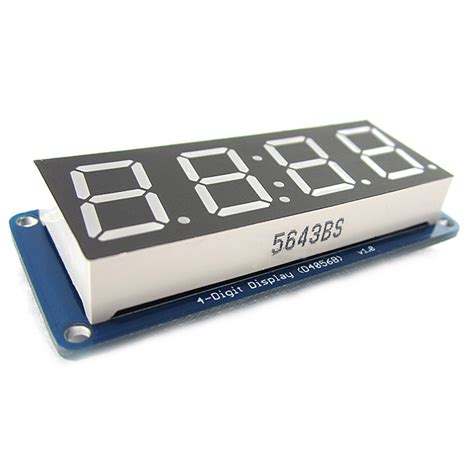 Red Digit D B Display Module With Clock Point For Arduino