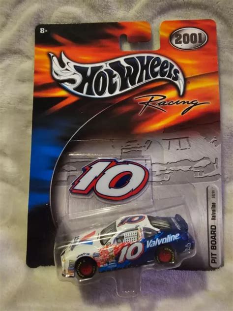 2001 HOT WHEELS Racing NASCAR Pit Board 10 Valvoline Johnny Benson EUR 0 91 PicClick FR