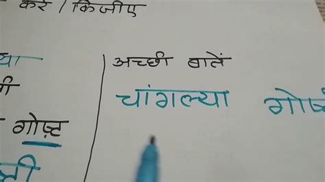 Marathi Learning I Daily Used Marathi Sentences I मराठी भाषा बोलना सीखे