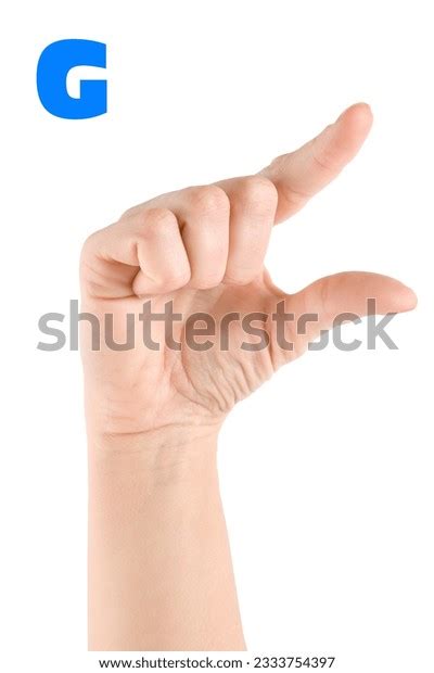 Finger Spelling Alphabet American Sign Language Stock Photo 2333754397 ...