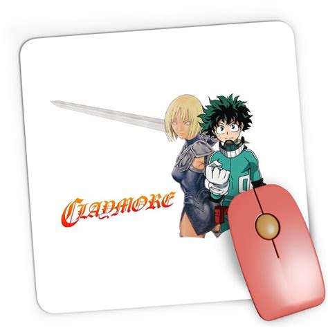 Mousepad Gaming Claymore Clare My Hero Academia Deku Anime Kage 21x19