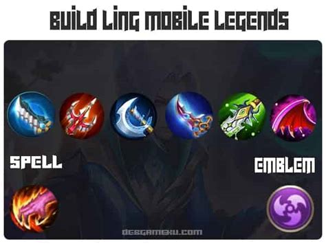 Build Ling Top Global Mobile Legends - Debgameku