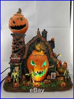 Lemax Spooky Town The Mad Pumpkin Patch Village Sights Sounds