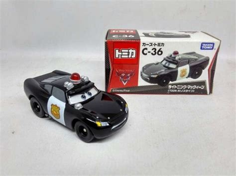 Promo Tomica Cars C Toon Police Type Macqueen Disney Pixar Takara