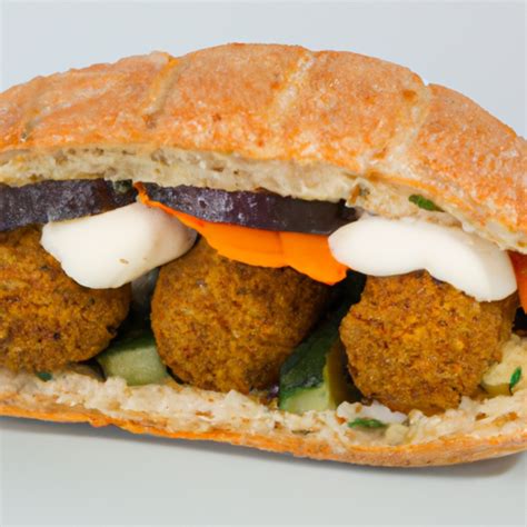 Sandwich Falafel Halloumi Magali Rezept