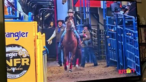 2023 Nfr Barrel Racing Round 9 Lisalockhart Makes History Youtube