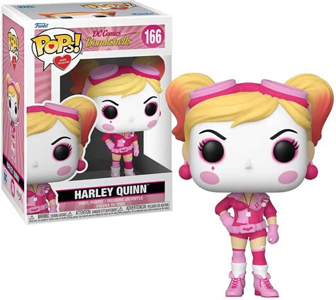 Funko Dc Breast Cancer Awareness Pop Heroes Harley Quinn Vinyl Figure 166 Bombshell Toywiz