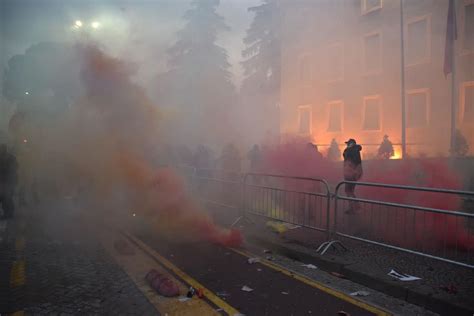 Violence Flares in Albania Opposition Protest | Balkan Insight