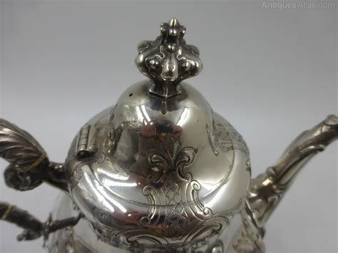 Antiques Atlas Antique Victorian Silver Teapot London 1865