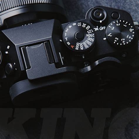 Metal Hot Shoe Thumb Up Hotshoe Thumb Up Grip For Fujifilm Fuji X T5 XT5 XT 5 Xt 5 Camera Hand