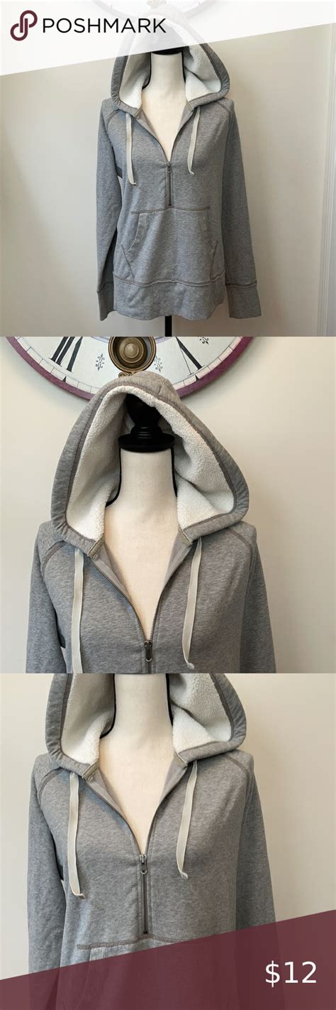 Gap Body Hooded 34 Zip Sweatshirt Gap Body Fashion Design Fashion