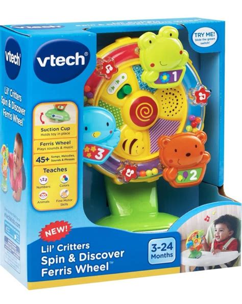 Vtech Baby Little Friendlies Sing Along Spinning Wheel Brand New