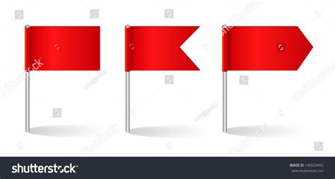 Vector Illustration Flags Set Stock Vector (Royalty Free) 130929455