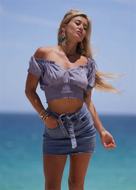 TOP HSA293022 AVA CROP TWILIGHT Naked Gypsy