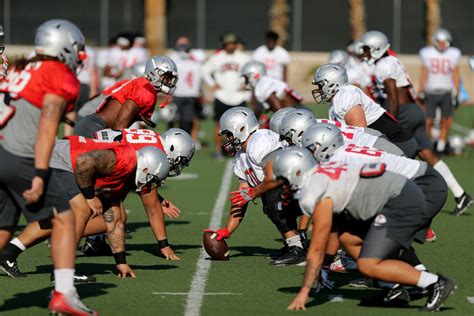 Unlv Football Training Camp Recap Day 5 Las Vegas Review Journal