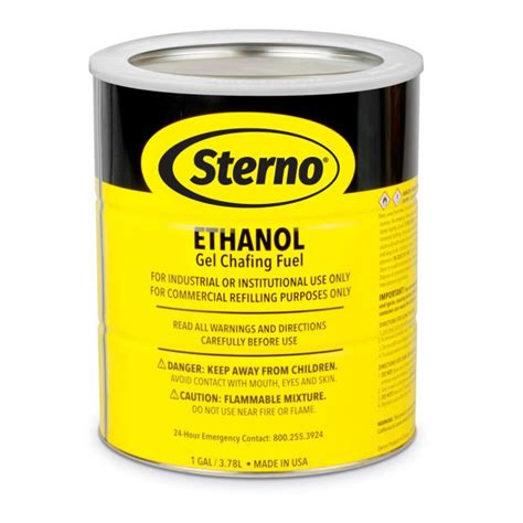 4 x 1 Gallon Sterno® Green Ethanol Gel